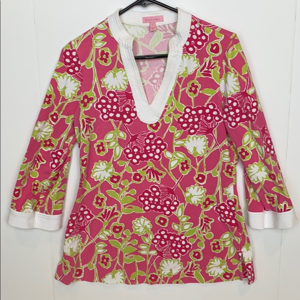 Lily Pulitzer cotton tunic top